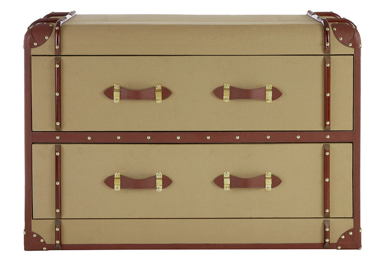 2 Drawer Canvas Cabinet | Columbus