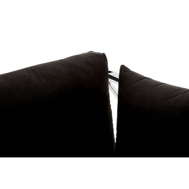 3 Seater Sofa with Silver Lattice Sides | Novo