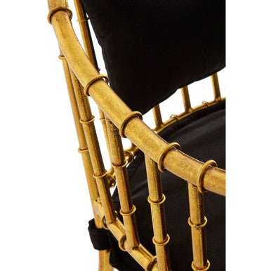 Gold Frame Accent Armchair | Monroe