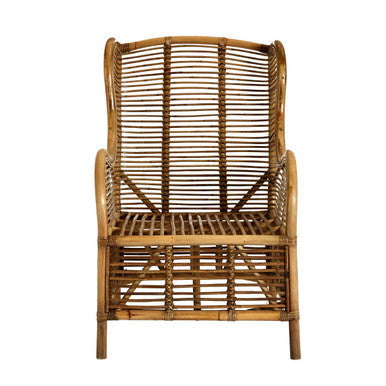 Grey Natural Kubu Rattan Chair | Manado