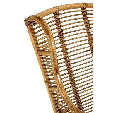 Grey Natural Kubu Rattan Chair | Manado