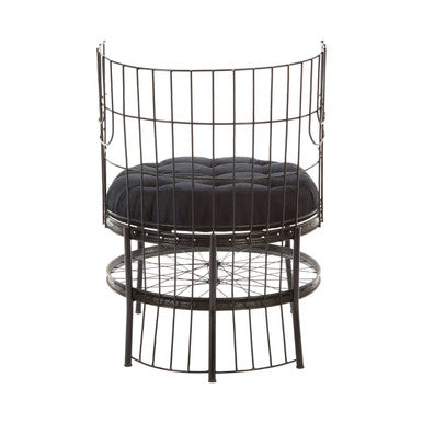 Black Wheel Design Chair | Mantis