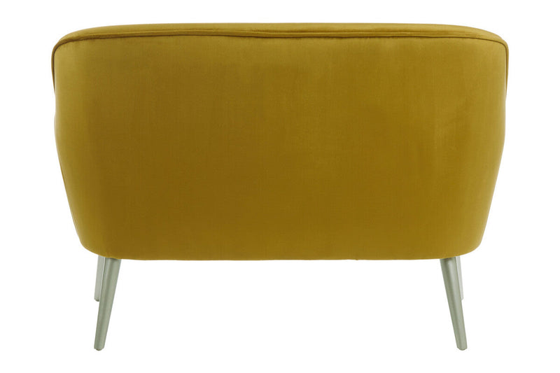 Mustard Velvet Sofa | Louxor