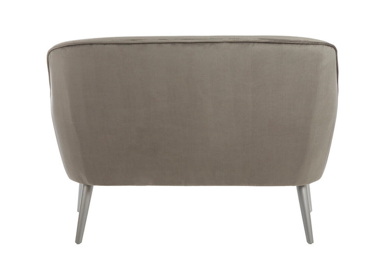 Grey Velvet Sofa | Louxor