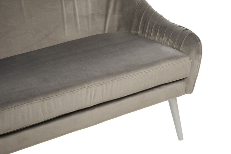 Grey Velvet Sofa | Louxor
