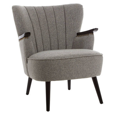 Grey Fabric Armchair | Hampstead