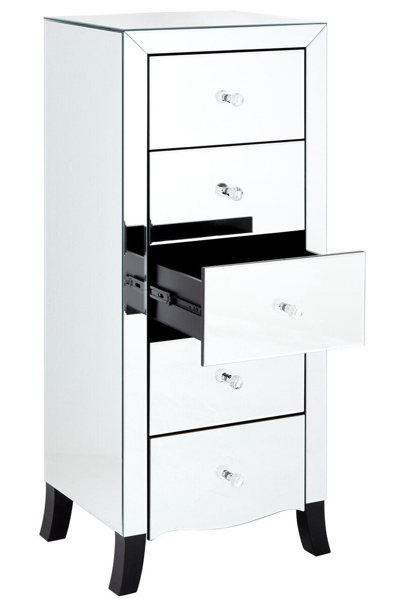 Chest of 5 Drawer with Mirror Frame | Graciela