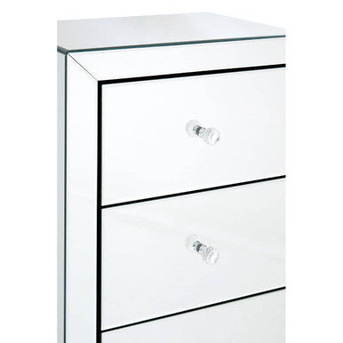 Chest of 5 Drawer with Mirror Frame | Graciela