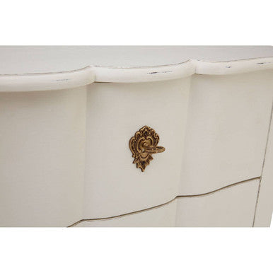 5 Drawer White Chest | Loire