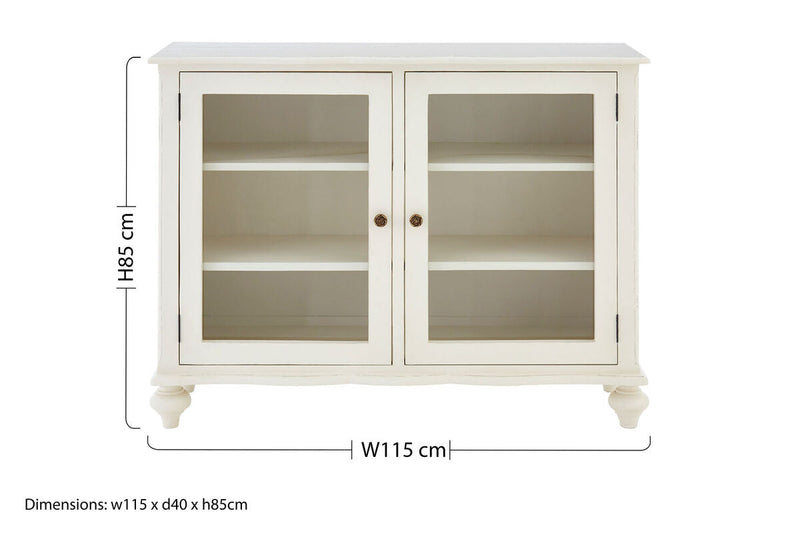 2 Door Display Cabinet | Loire