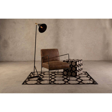 Brown Leather Lounge Chair | Hoxton