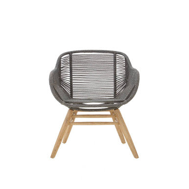 Grey Rope Armchair | Sisal