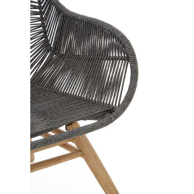 Grey Rope Armchair | Sisal