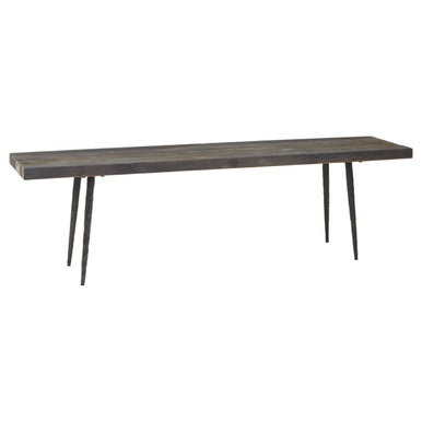 Old Oak Wood Bench | Mason