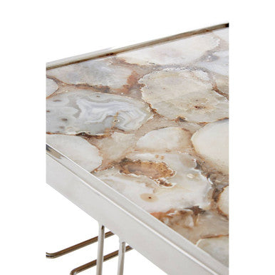 White Agate Drinks Trolley | Vita