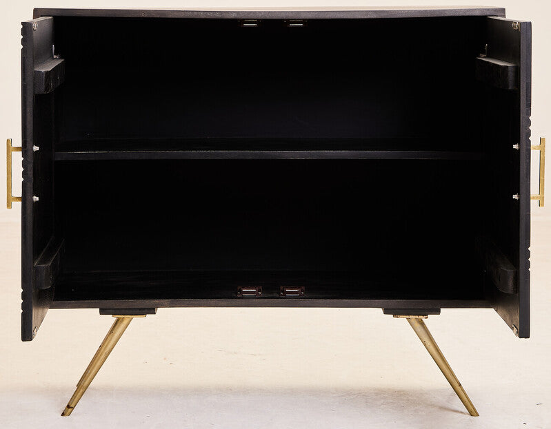 2 Door Mango Wood Sideboard | Surat