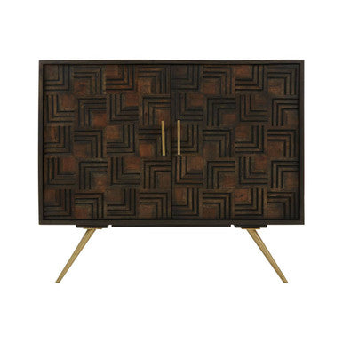 2 Door Mango Wood Sideboard | Surat