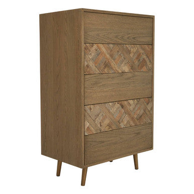 Wooden Chest of 5 Drawers | Salvar