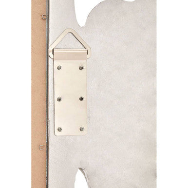 Rectangular Wall Mirror with Silver Finish | Palazio