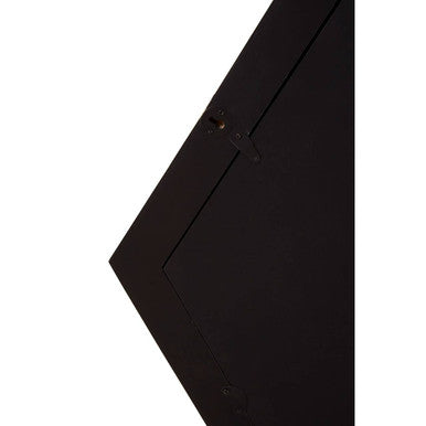 Ivory and Black Hexagonal Wall Mirror | Harlo