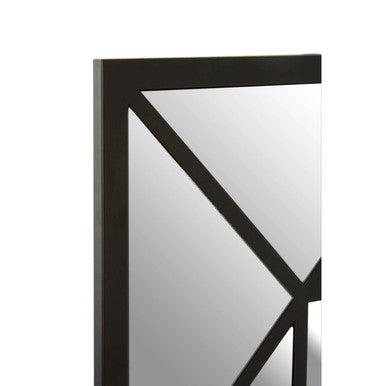 Black Metal Frame Wall Mirror | Descartes