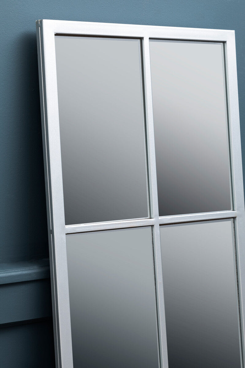 Tall Window Pane Wall Mirror | Descartes