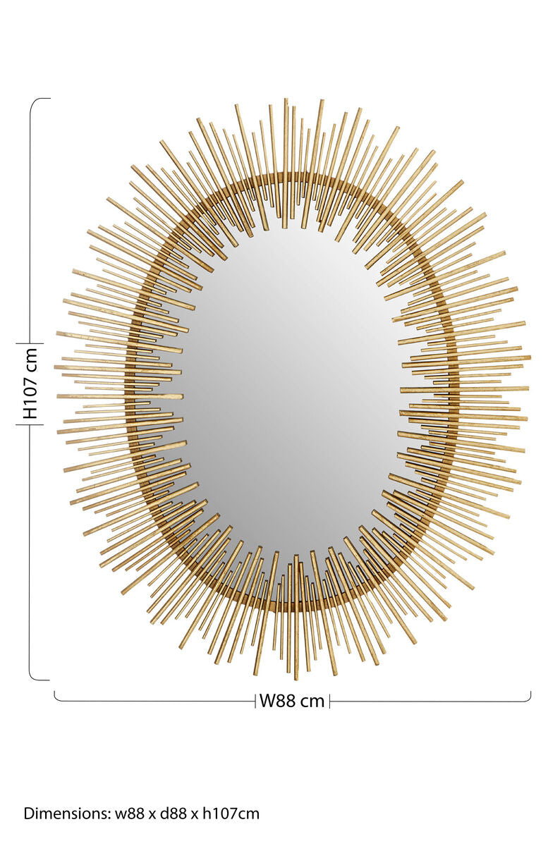 Oval Wall Mirror | Phalanx