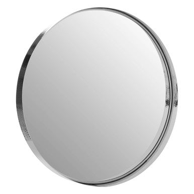 Large Nickel Finish Wall Mirror | Leonov