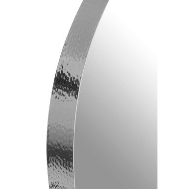Medium Nickel Finish Wall Mirror | Leonov