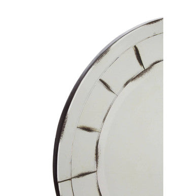 Round and Mosaic Effect Wall Mirror | Riza