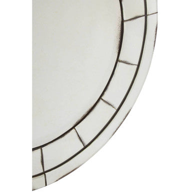Round and Mosaic Effect Wall Mirror | Riza