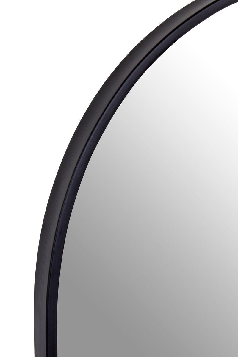 Black Frame Arch Wall Mirror | Trento