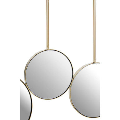 Wall Mirror with Gold Finish Frame | Trento