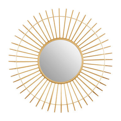 Round Gold Wall Mirror | Beauly