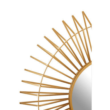Round Gold Wall Mirror | Beauly