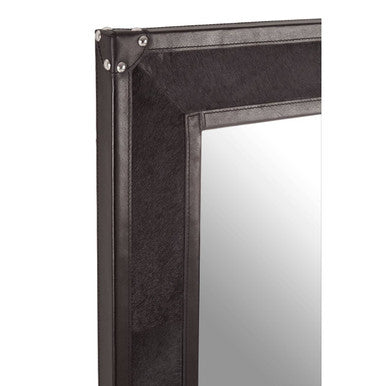 Leather Frame Mirror | Kensington Townhouse