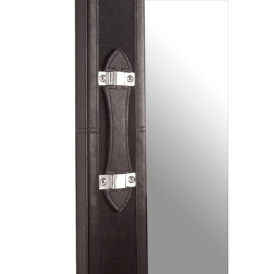 Leather Frame Mirror | Kensington Townhouse