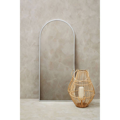 Silver Finish Wall Mirror | Descartes