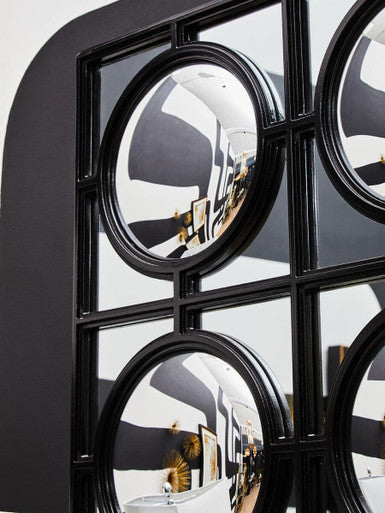 Black Decorative Wall Mirror | Telese