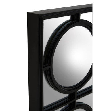 Black Decorative Wall Mirror | Telese