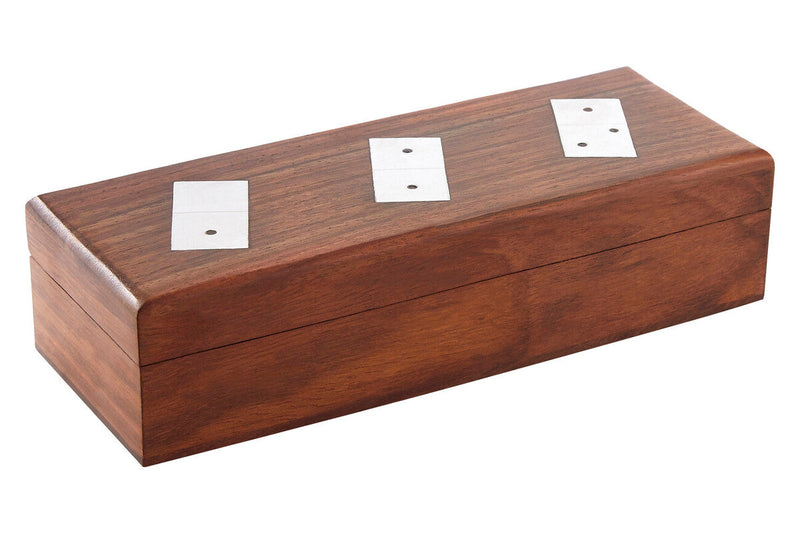 Sheesham Wood Domino Set | Churchill Games