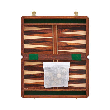 Brown Wood Backgammon Game | Churchill Games
