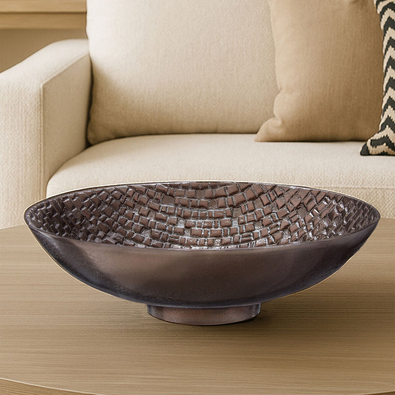 Ayra Pewter Decorative Bowl | Arya