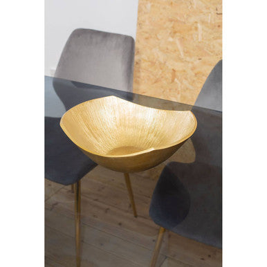 Large Gold Finish Bowl | Estrella