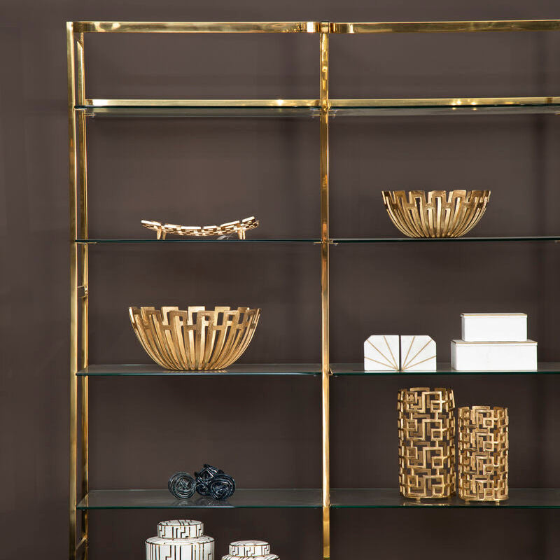Large Gold Finish Bowl | Delphi