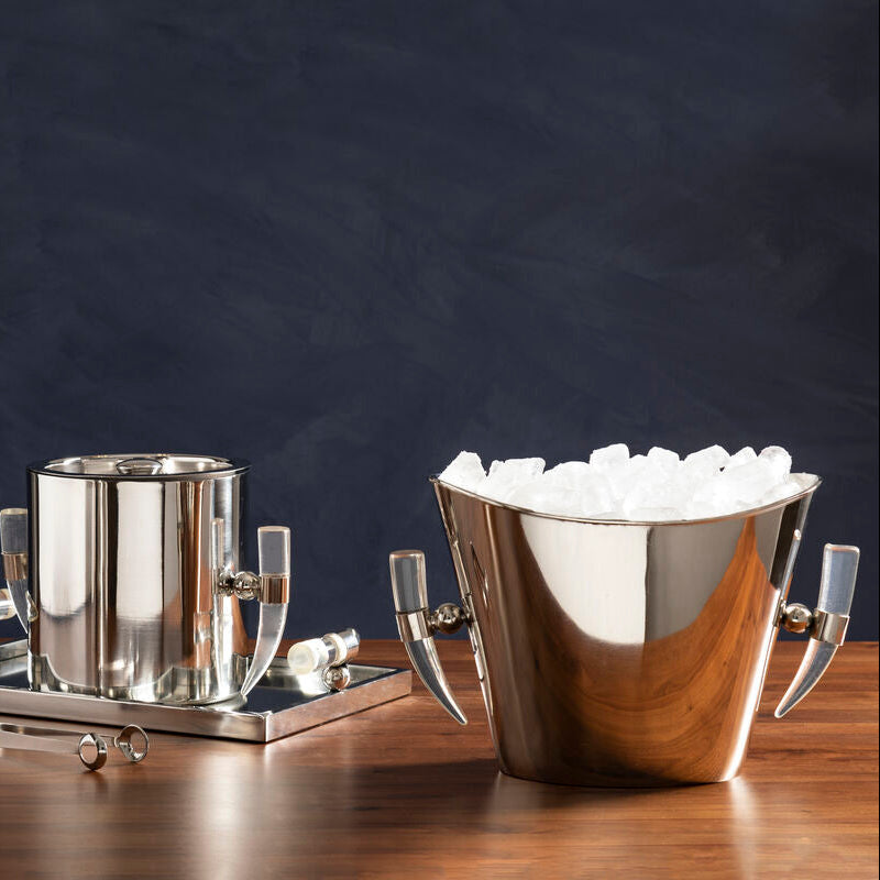 Herne Acrylic Horn Handle Wine Cooler | Mixology