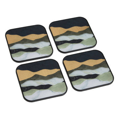 Set of Four Square Coasters | Celina