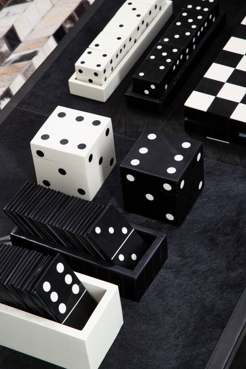 Black and White Domino Set | Churchill Games