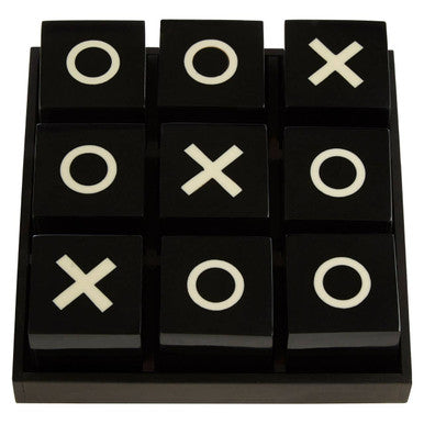 Large Black and White Noughts & Crosses Game | Churchill Games
