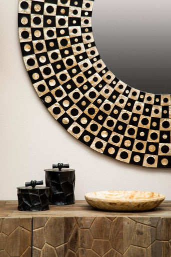 Large Black and Gold Trinket Box | Akola